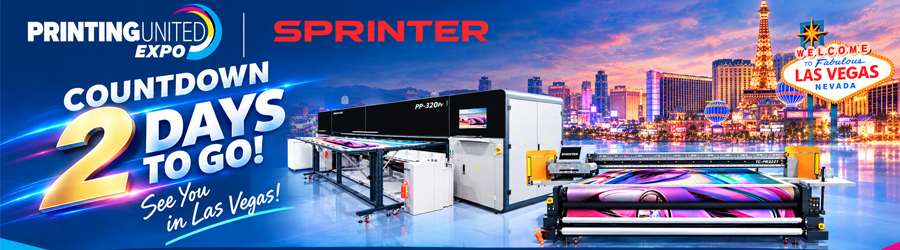 2 Days to Go: Meet SPRINTER at PRINTING United Expo 2026