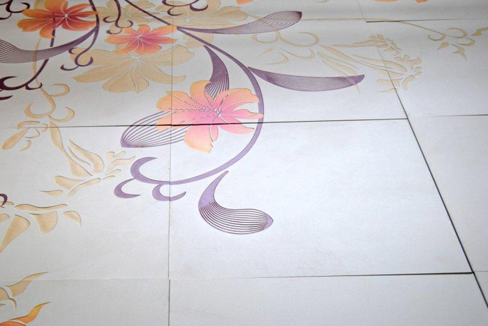 Ceramic tile printing