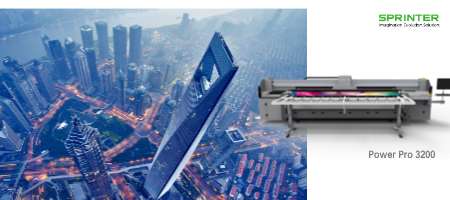 Introducing the High-Performance 3.2m UV Inkjet Printer from SPRINTER! 