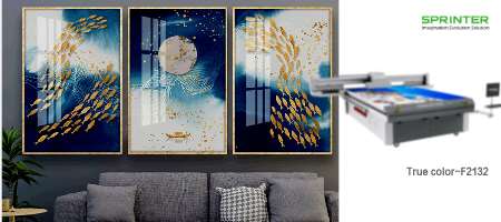 Decorative framed painting application solutions