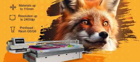 SPRINTR TC-F3221: The Ultimate UV Flatbed Printer for Large Format Printing