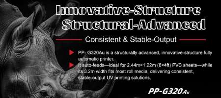 SPRINTER PP-G320Au – 3.2m UV Hybrid Printer + Automatic Media Loading System