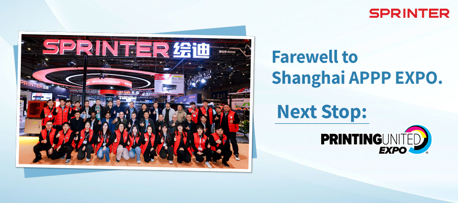 From Shanghai to Las Vegas — SPRINTER keeps printing on the move.