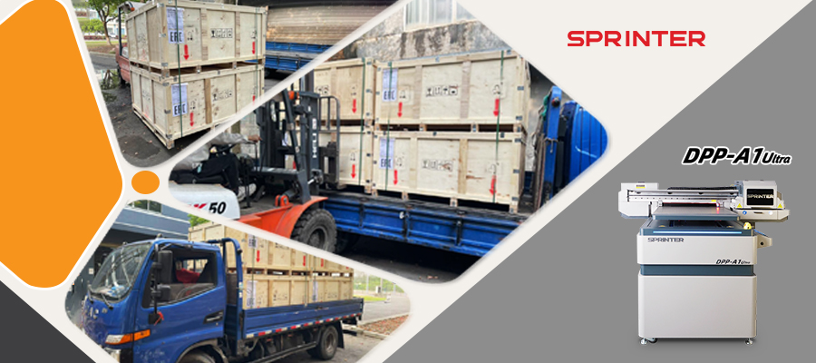 Four printers were successfully loaded and shipped