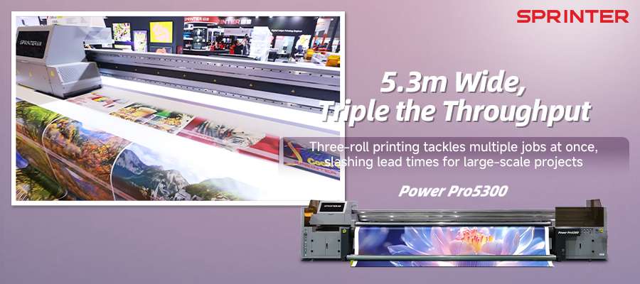 Power Pro5300: 5.3m Wide, 3x the Throughput!