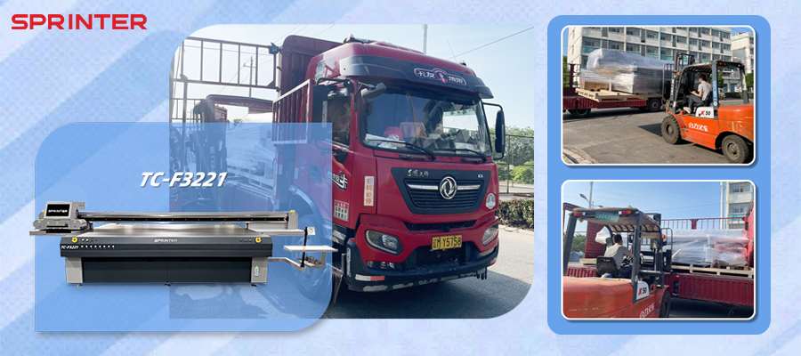 SPRINTER TC-F3221 UV Flatbed Printer!