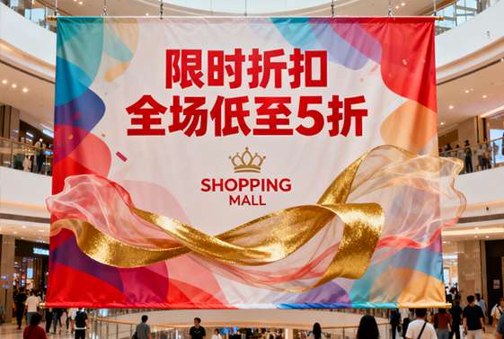 Event promotion curtains